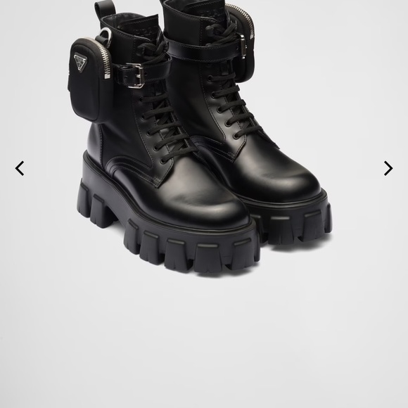 Monolith leather and Re-Nylon boots with pouch
$ 1,750 - Picture 3 of 3